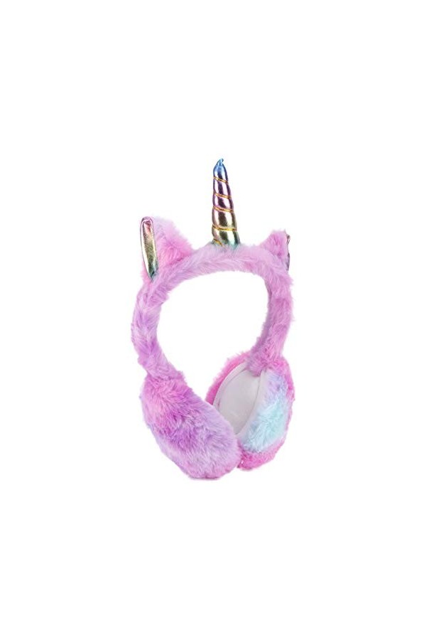 ABOOFAN Cache-oreilles Enfants Cache-Oreilles Licorne Cache-Oreilles en Peluche Cache-Oreilles Dhiver Cache-Oreilles pour Te