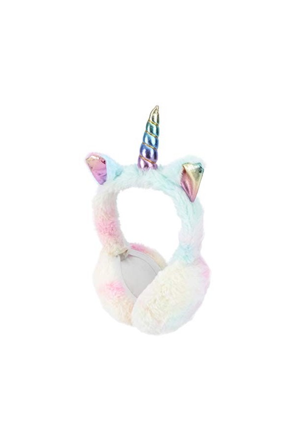 ABOOFAN Cache-oreilles Enfants Cache-Oreilles Licorne Cache-Oreilles en Peluche Cache-Oreilles Dhiver Cache-Oreilles pour Te