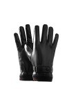 FUFU Moufles Gants dhiver, Gants À Écran Tactile, Gants Dextérieur À Coupe-Vent Antidérapants, avec Doublure Chaude Douce