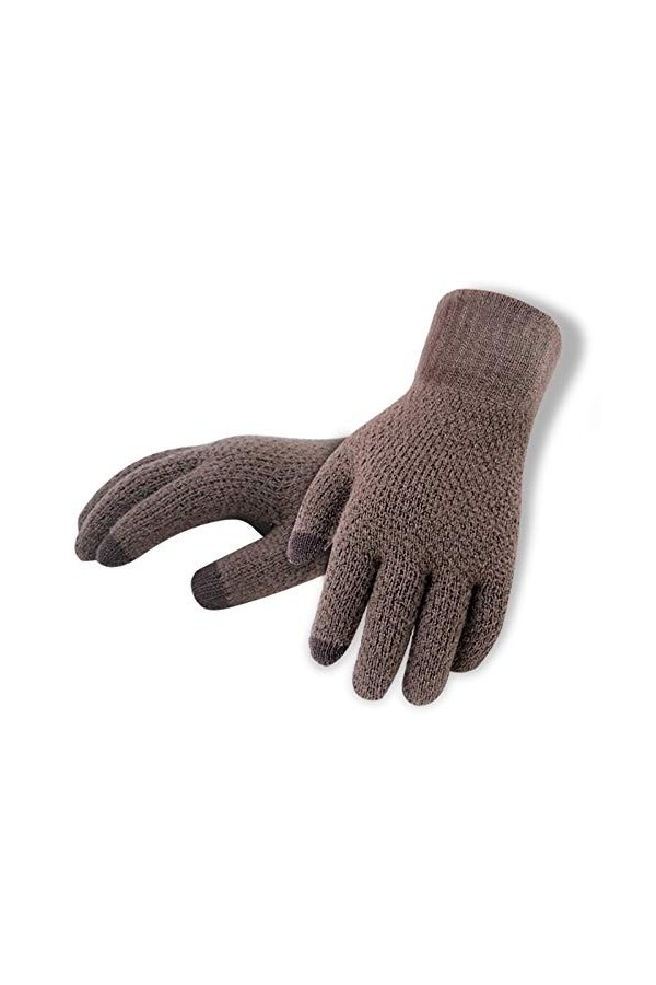 LYLY Gants Chauds Hommes Automne Hiver Homme Gants écran Tactile de Haute qualité Plus Mince Velours moufles de Chaud Solide 