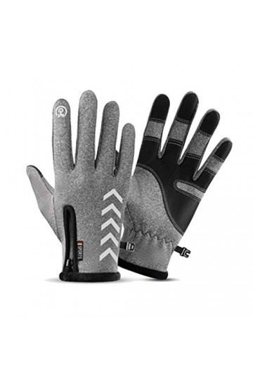 FUFU Moufles Gants De Course, Écran Tactile, Gants Chauds Ultra-Mince, Léger, Chaud Gants Doublure dhiver, Équitation Et Con