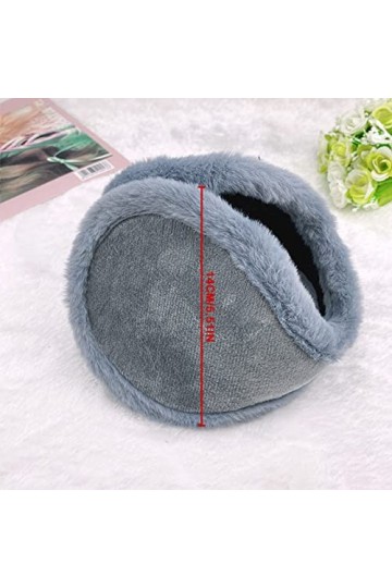 CHENKEE Chaud Cache-oreilles, 2 PCS Hiver Bandeau Cache-OreillesTissu Chaleureux Confortable Molletonné Earwarmer Oreille Ext