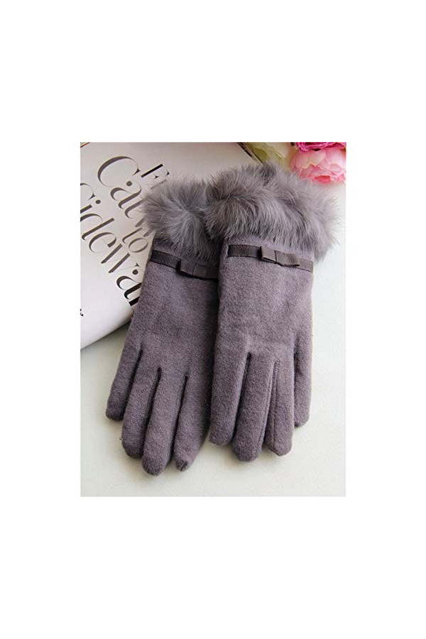 LUOXUEFEI Gants Gants À Écran Tactile pour Femmes&nbsp;&nbsp;&nbsp;Gants De Conduite À&nbsp;Double Doigt Épais Et Chauds pour Femmes dhiver