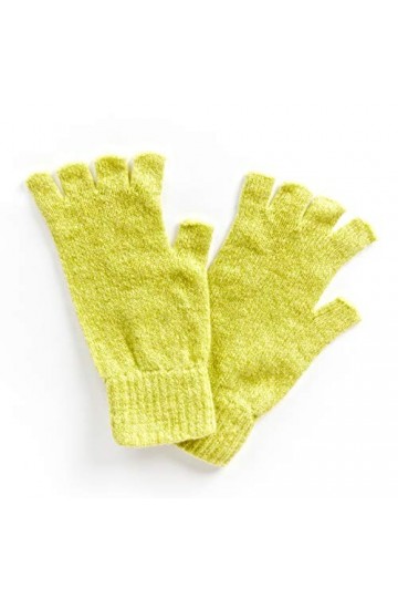 The Cocoonalist Fäustlinge aus Kaschmir – Gr. Einheitsgröße, anisgrün