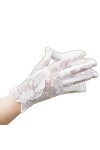 Reocahoo Gants Mariée Gants à écran Tactile en Dentelle à la Mode, Dames de crème Solaire dété conduisant des Gants en Feuil