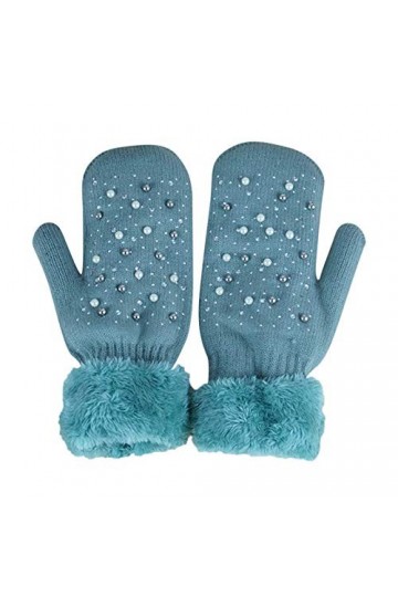 wrtgerht Gants Mitten Warm Keep Flip Impression Gants dhiver Weave Tricoté Gants for Femmes Gants de Ski Mitaines Hommes Gan