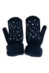 wrtgerht Gants Mitten Warm Keep Flip Impression Gants dhiver Weave Tricoté Gants for Femmes Gants de Ski Mitaines Hommes Gan