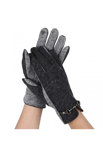 Gants DHiver Gants DHiver Plus Chauds En Velours Et Épaississants Pour Écran Tactile Gants De Cyclisme DAutomne Et DHiver