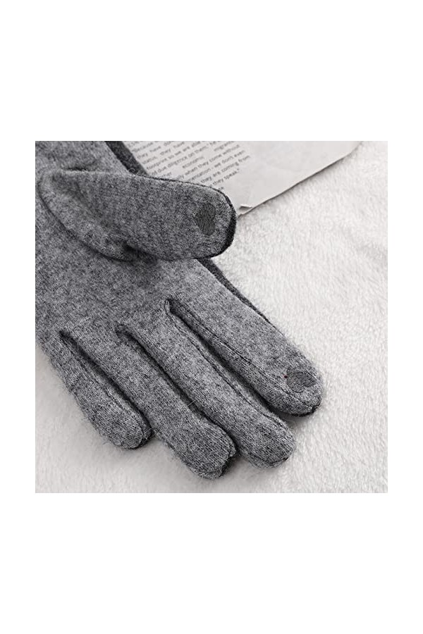 Gants DHiver Gants DHiver Plus Chauds En Velours Et Épaississants Pour Écran Tactile Gants De Cyclisme DAutomne Et DHiver