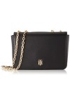 Tommy Hilfiger TH Timeless Chain Crossover, Sac Femme, Noir, One Size