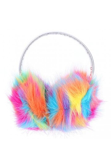 ABOOFAN Couverture D Oreille Chaude Hiver Chaud Mignon Cache-Oreilles de Noël Cache-Oreilles pour Filles Femmes Orange Cach