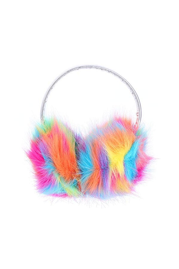 ABOOFAN Couverture D Oreille Chaude Hiver Chaud Mignon Cache-Oreilles de Noël Cache-Oreilles pour Filles Femmes Orange Cach