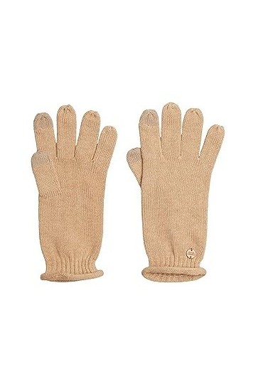 ESPRIT 993EA1R301 Gants pour Temps Froid, 235/CARAMEL, 1SIZE Femme