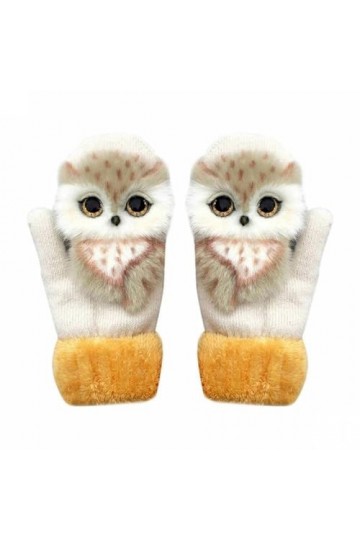 SONAXO Gants Animaux Hiver, Moufles en Forme danimal Mignon, Mitaines Doublure Chaudes dhiver, Cadeau dhiver Children,B 