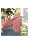 NINA NUGROHO Hiver Chaud Gants tricotés Hiver Plein Doigt Gants Dame épais Laine écran Tactile Gants de Ski Mitaines Unisexe 