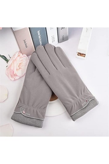 Yannaky Gants dhiver Mesdames Gants Chauds-B