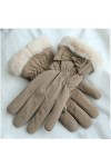Jjshueryg Gants rembourrés de Chaleur dhiver et de Velours, étudiants dautomne et dhiver résistants au Froid, Gants Mignon