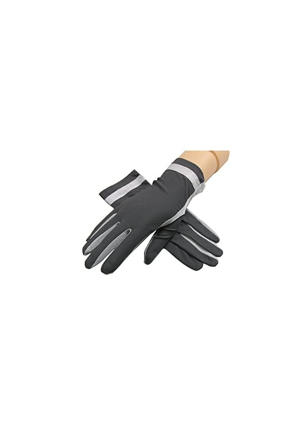 Mitten Printemps Et Automne Gants De Conduite Minces Antidérapants Spécial Été Solaire Gant Respirant Écran Tactile Gant De P