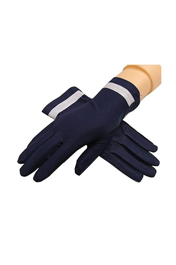 Mitten Printemps Et Automne Gants De Conduite Minces Antidérapants Spécial Été Solaire Gant Respirant Écran Tactile Gant De P