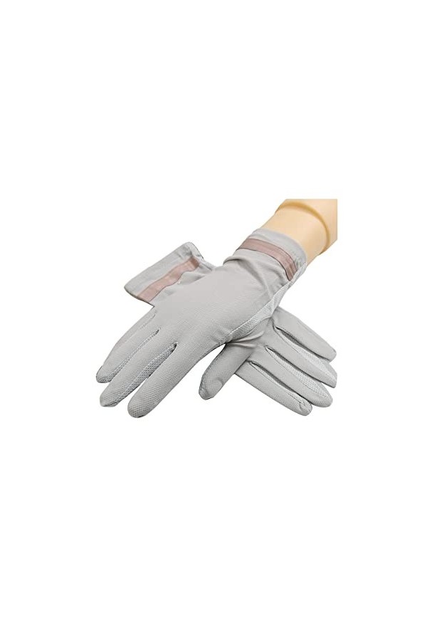 Mitten Printemps Et Automne Gants De Conduite Minces Antidérapants Spécial Été Solaire Gant Respirant Écran Tactile Gant De P