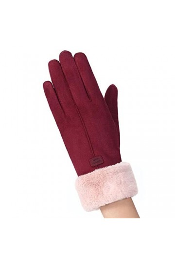 UKKO Gants Dames Gants Femmes De Mode Automne Hiver Mignon Mitat Chaud Mitat Chaud Mitaines Femmes Gants De Sport en Plein Ai