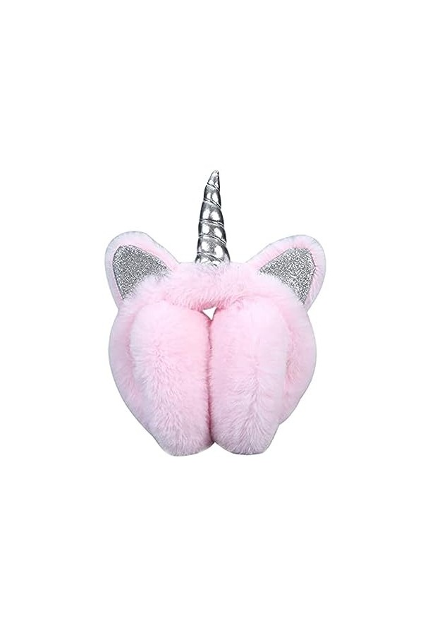 SEDEX Cache-oreilles pour Femme et Fille Accessoires de Ski Souple Thermiques Pliable Licorne Pour Enfants et Adultes Protect