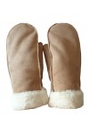 AXELENS Gants Chauds Femme D’hiver Moufles Élégantes Confortables Taille Unique S/M