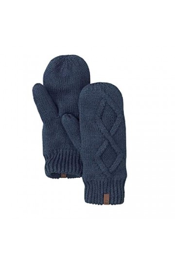 Timberland - Moufles tricotées - Femme Taille unique Bleu marine 
