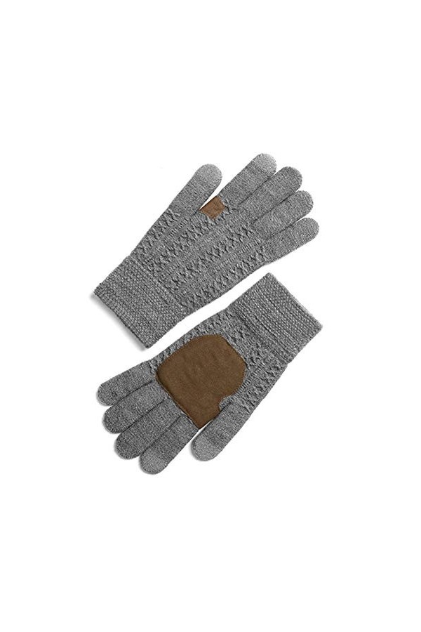 CAILIN Gants Gants en Tricot Doublure Hiver Chaud écran Tactile Texto Coupe-Vent Gants Gants et moufles Color : Green, Size 
