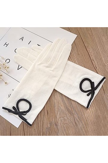 LDDENDP Gants de Conduite Japonais Simples Particules Larges Gants Respirants Absorbant la Sueur Printemps et été Gants Fins 