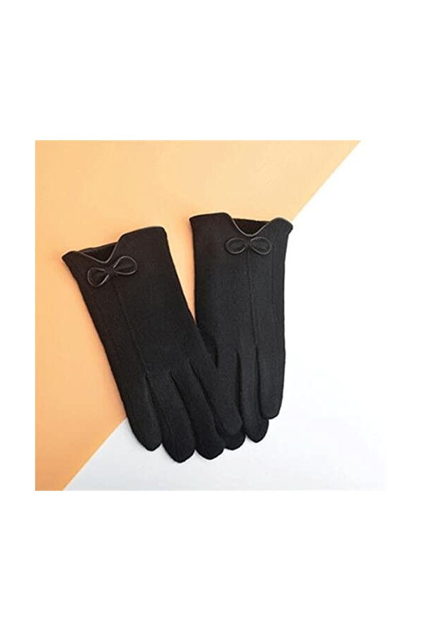 LZQPEARL Femmes touchent des Gants Hiver Chaud Cachemire Gants de moudice de modle Femelle Color : C, Gloves Size : One Size