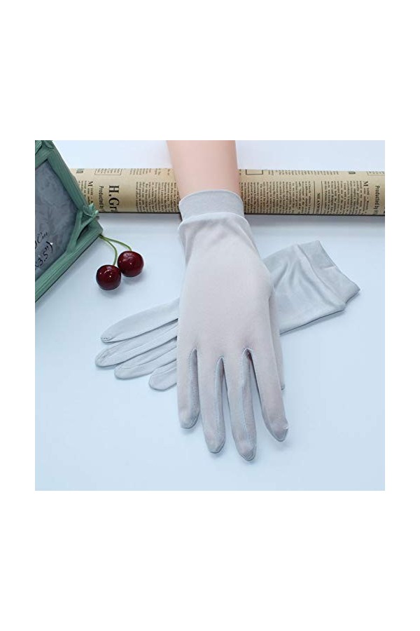 LUOXUEFEI Gants Gants en Soie pour Femmes Gants dautomne Et dhiver&nbsp;&nbsp;&nbsp;pour Femmes Mitaines Gants pour Femmes