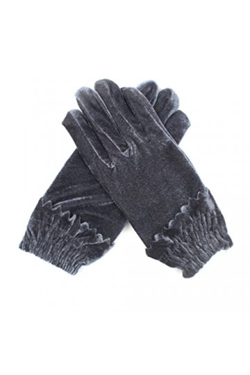 Reocahoo Gants Mariée Femmes Conduite Gants Femmes Gants Or Velours étiquette Mitaines Automne Hiver Chaud élastique Cyclisme