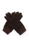 Reocahoo Gants Mariée Femmes Conduite Gants Femmes Gants Or Velours étiquette Mitaines Automne Hiver Chaud élastique Cyclisme