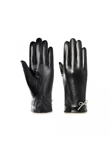 CABTRA Gants Pour Femmes Gants DÉquitation En Plein Air Chauds En Peluche DAutomne Et DHiver