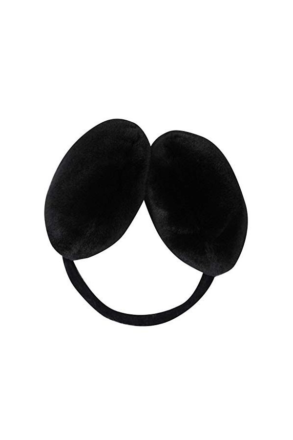 BOTCAM Cache-oreilles dhiver pour femme, gris, taille unique