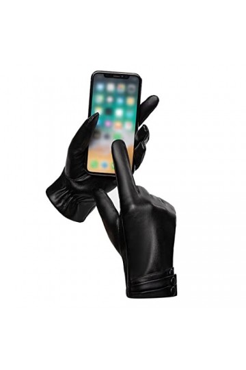 wrtgerht Gants Mitaines Mitaines en Cuir for Tout-Petits for Femmes Gants