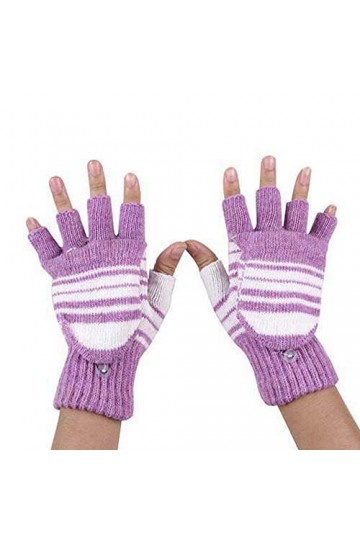 wrtgerht Gants Mitaines Femmes Temps Froid alimenté 5V Hiver USB Plus Chaud PP Gants Chauffants Mitaines Femmes Temps Froid G