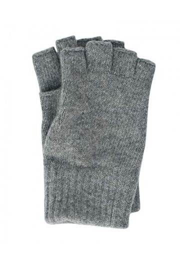 Foster-Nature Gants en laine mérinos pour femme - Gris - 8