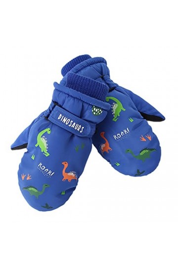 wrtgerht Gants Mitaines for Femmes par Temps Froid Gants de Ski dhiver for Enfants Gants Chauds Mitaines Combo avec Poche Ga