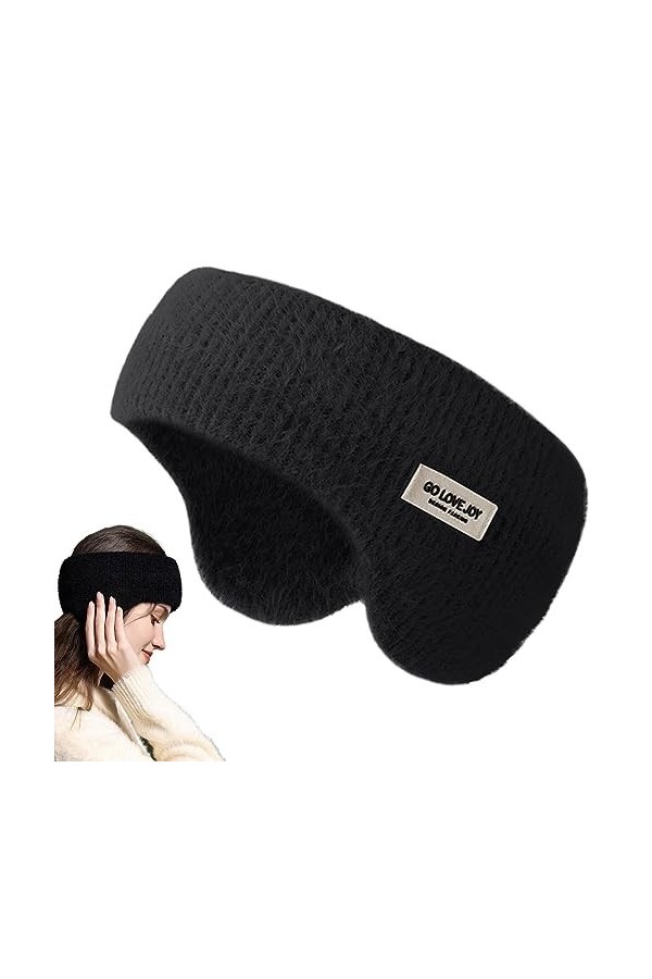 Cipliko Cache-oreilles insonorisés,Cache-oreilles antibruit chauds dhiver - Cache-oreilles légers pour dormir, étudier, trav