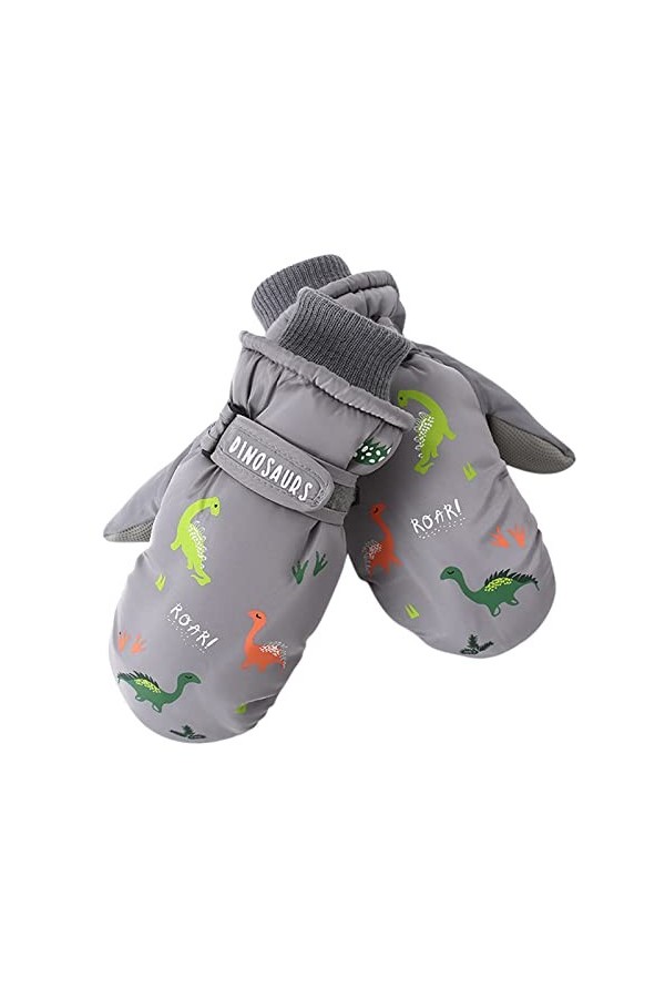 wrtgerht Gants Mitaines for Femmes par Temps Froid Gants de Ski dhiver for Enfants Gants Chauds Mitaines Combo avec Poche Ga