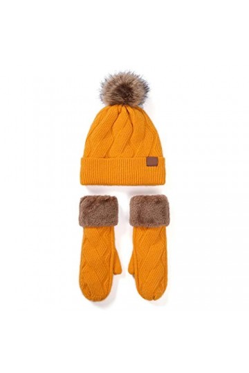 VVXXMO Lot de 2 bonnets, gants dhiver épais et doublés en fausse polaire chaude avec motif tête de mort, moufles coupe-vent 