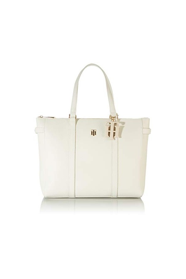 Tommy Hilfiger TH Soft, Fourre-Tout Femme, Noir, Medium