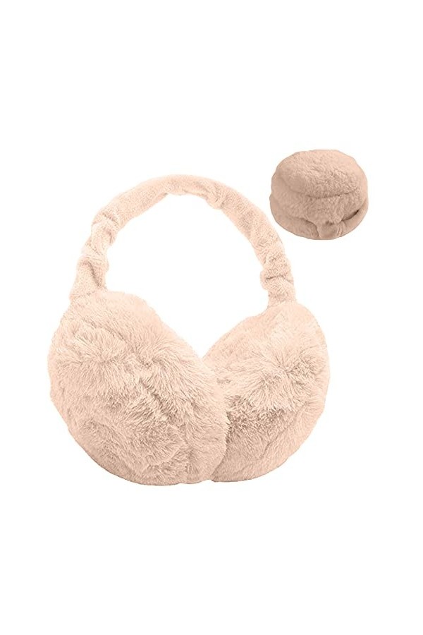 CheChury Cache-oreilles dHiver Femme Anti Froid Cache-Oreilles Homme En Peluche Chaud Pliables Earmuffs en Plein air Moelleu