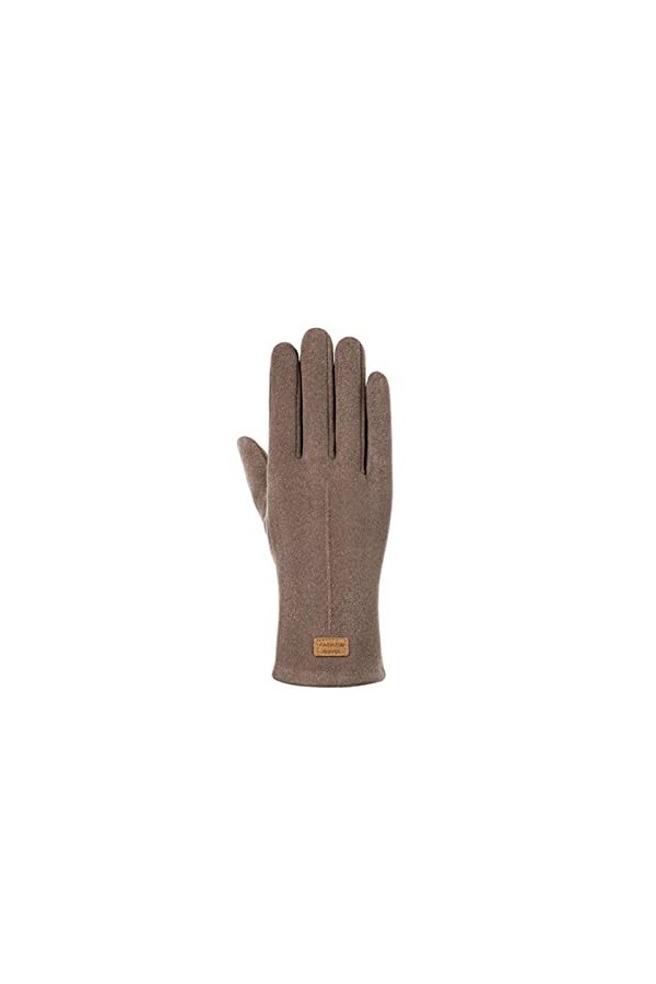 UKKO Gants Dames Femmes dautomne Et dhiver Élégant Section Mince Gants Chauds Et Velours De Velours À LIntérieur De LÉcra