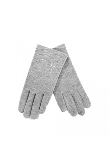 Femme Gants Gants Femmes Hiver Dames Plus Velours Épais Écran Tactile Gants Chauds Gris Taille Libre