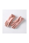 Reocahoo Gants Mariée Slim Grace Lady Gants Femmes Hiver Vintage Pom PomTouch Écran Conduite Coupe-Vent Garder Au Chaud Gant 