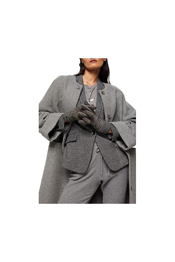 Esprit 111ea1r308 Moufles, Gris, L Femme