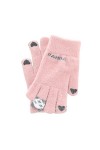 Gants dhiver tricotés chauds tendance pour écran tactile - Gants en tricot pour téléphone - Moufles pour envoyer des textos 